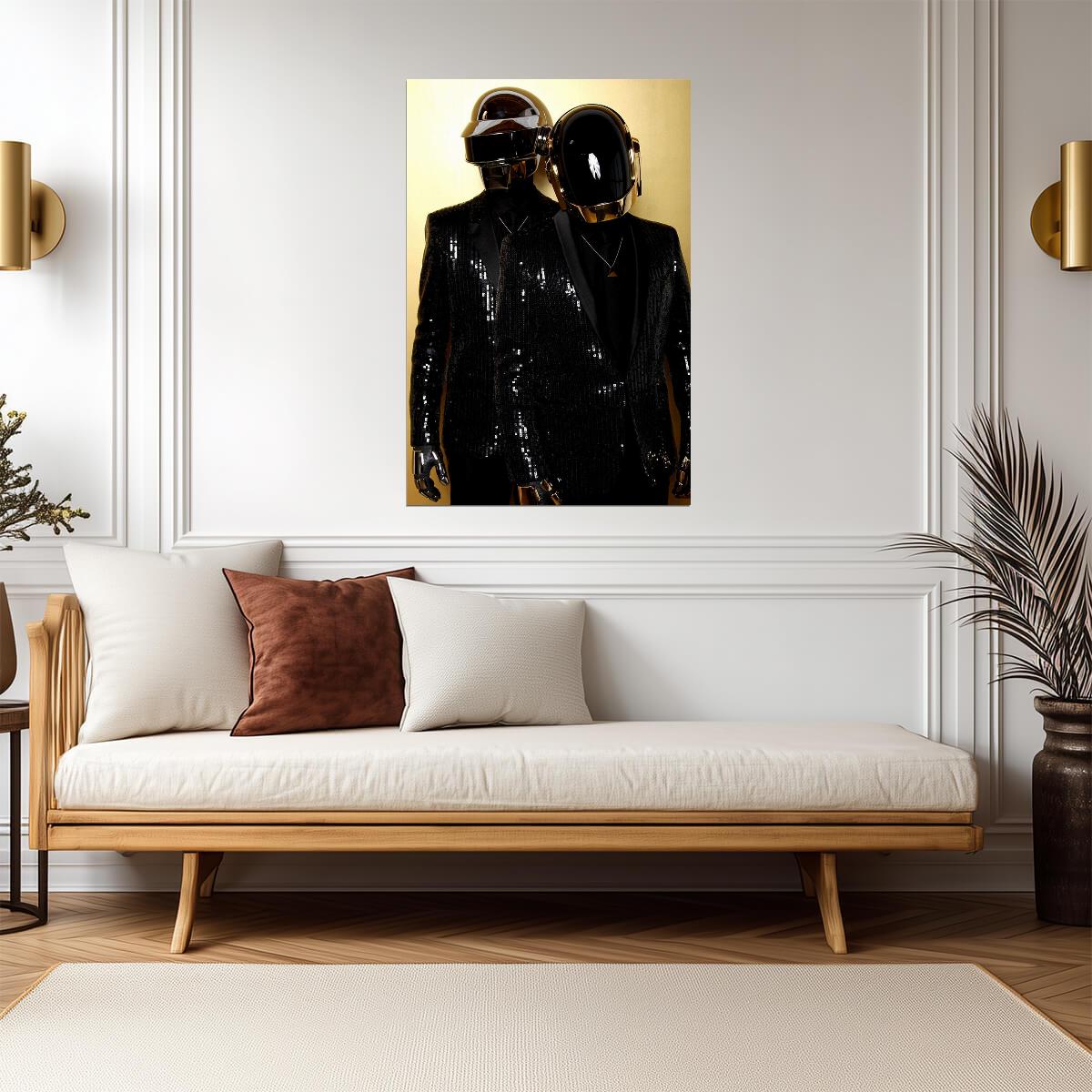 Daft Punk | Band Photo | Electronic Music Poster