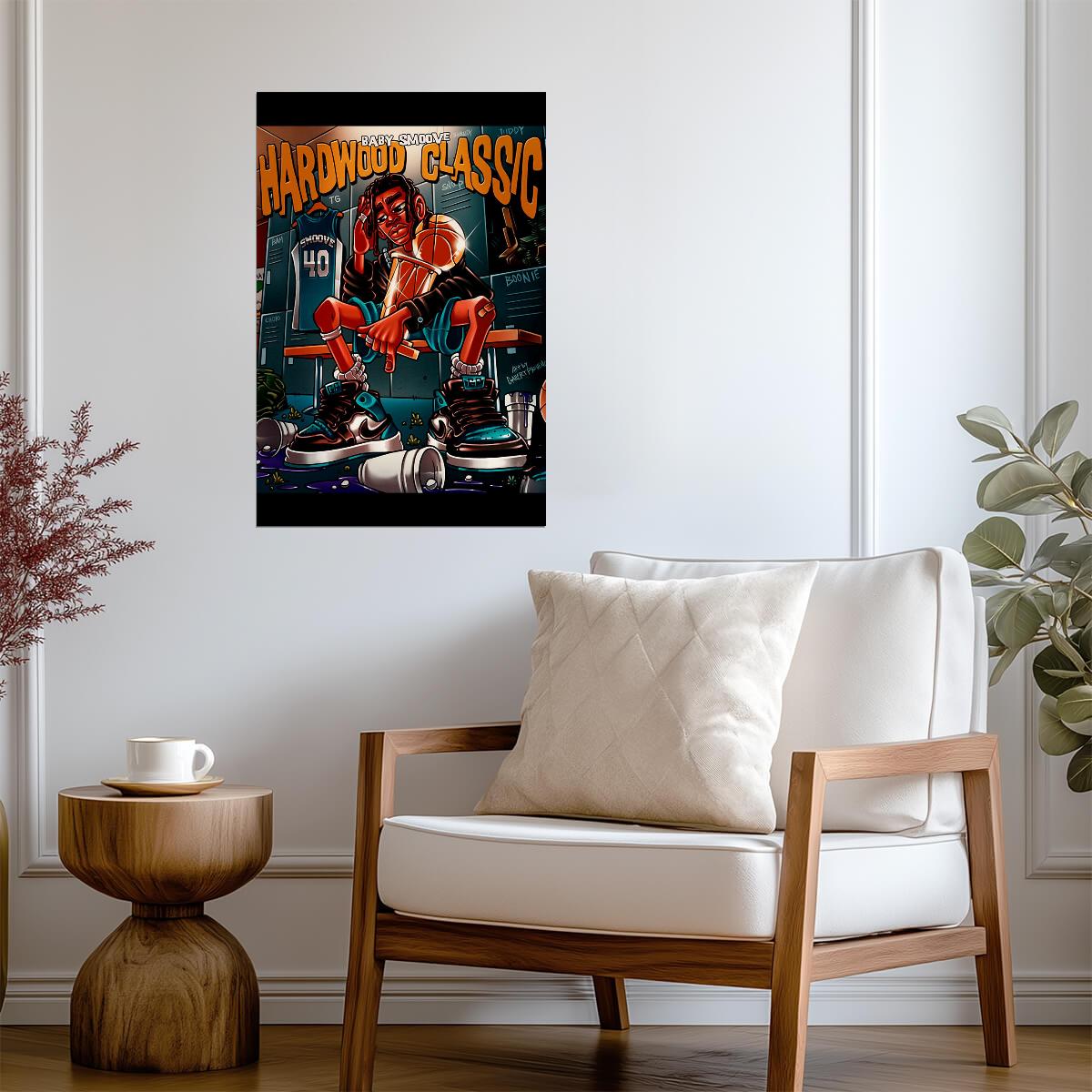 Smoove'L Hardwood Classic | Album Cover Poster | Hip Hop Wall Art