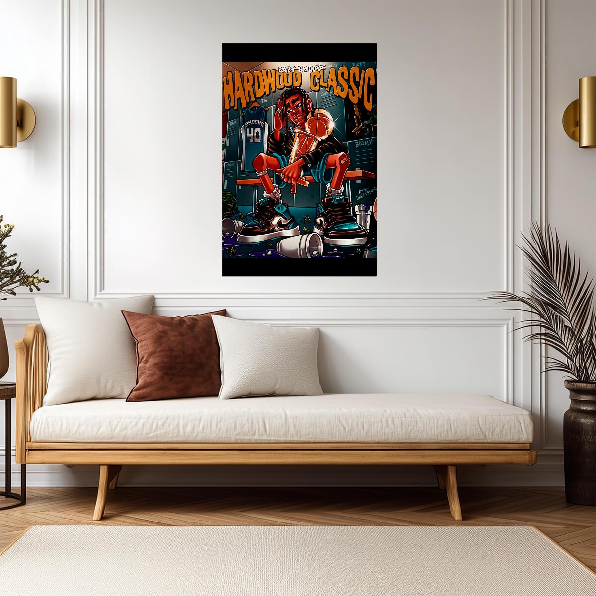 Smoove'L Hardwood Classic | Album Cover Poster | Hip Hop Wall Art