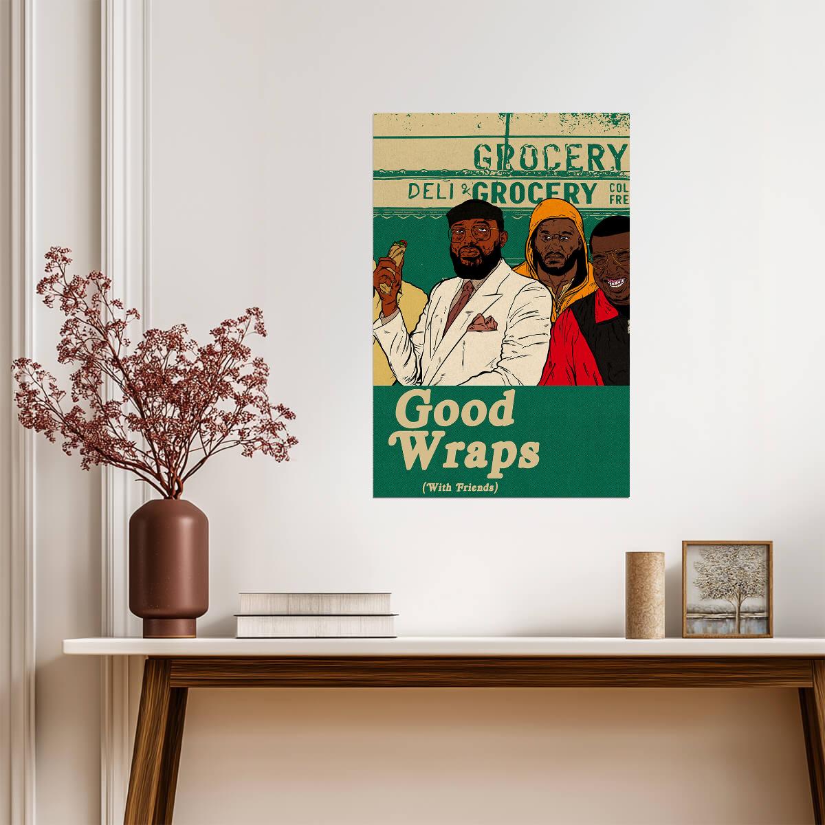 Passport Rav Good Wraps | Album Cover Poster | Hip Hop Wall Art