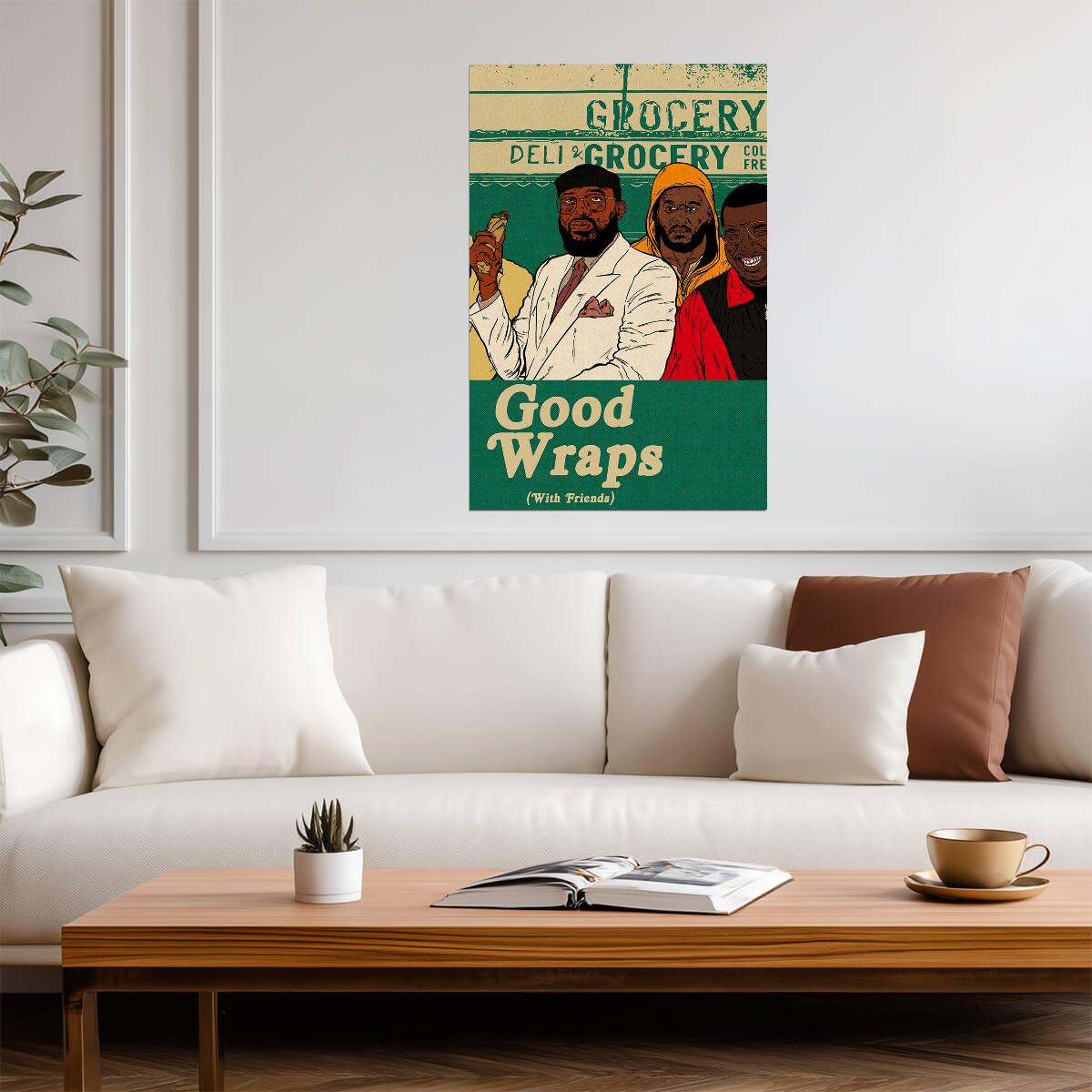 Passport Rav Good Wraps | Album Cover Poster | Hip Hop Wall Art
