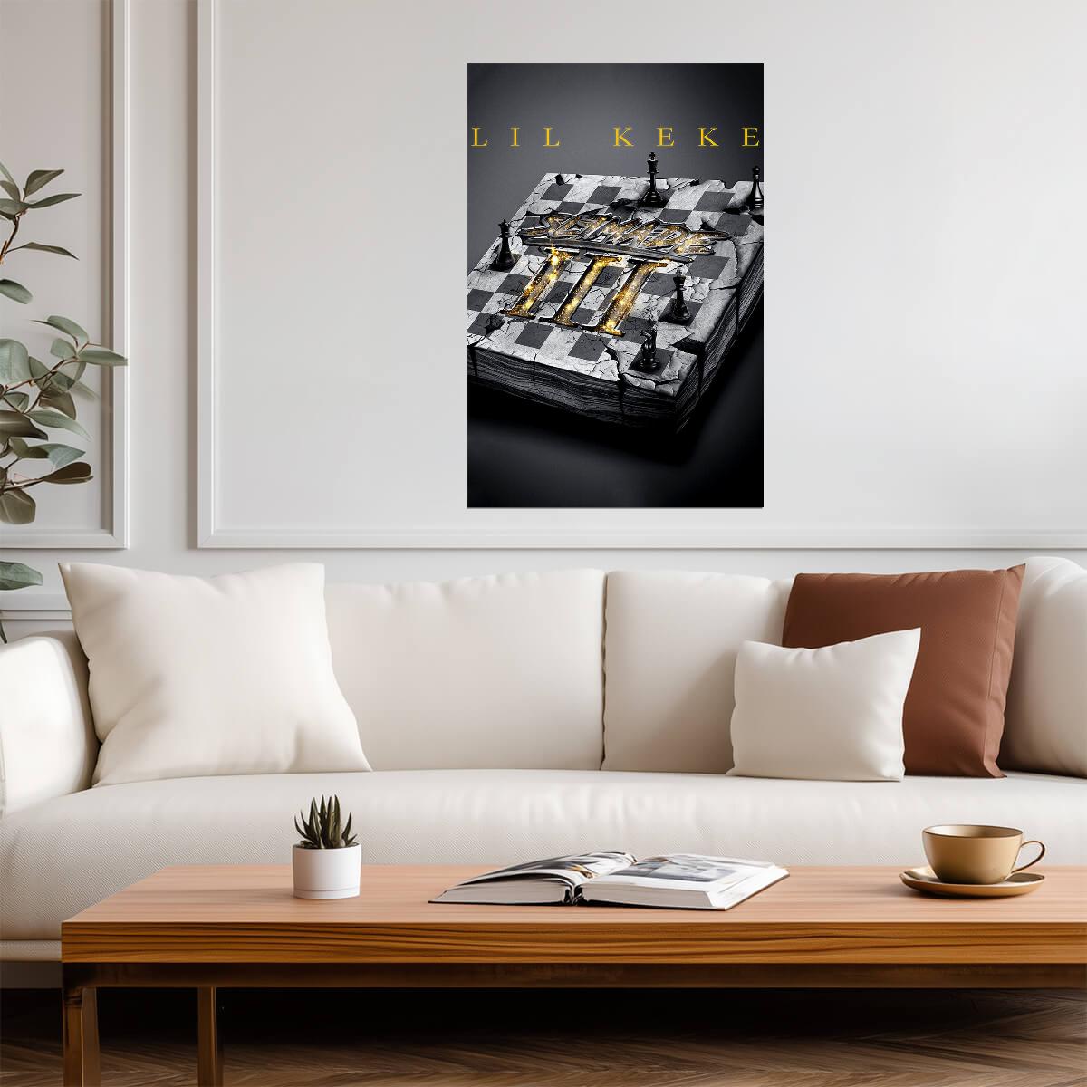 Lil' Keke SLFMADE 3 | Album Cover Poster | Hip Hop Wall Art