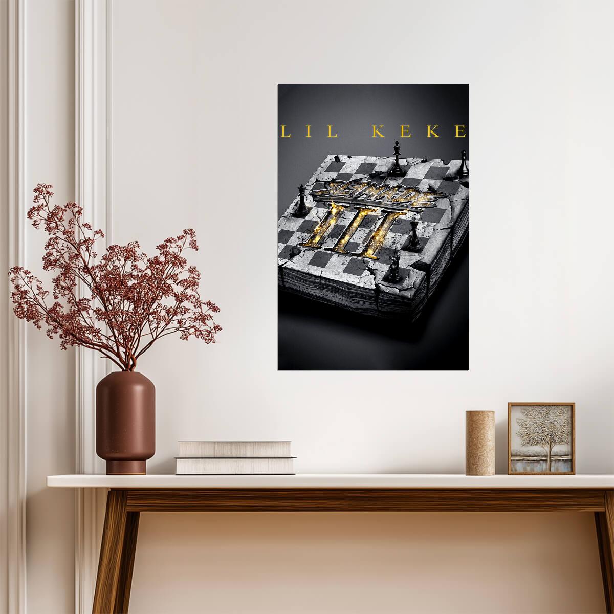 Lil' Keke SLFMADE 3 | Album Cover Poster | Hip Hop Wall Art