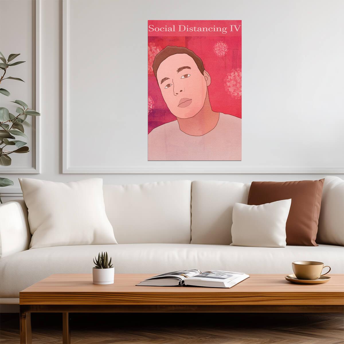 Zeuz Social Distancing 4 | Album Cover Poster | Hip Hop Wall Art
