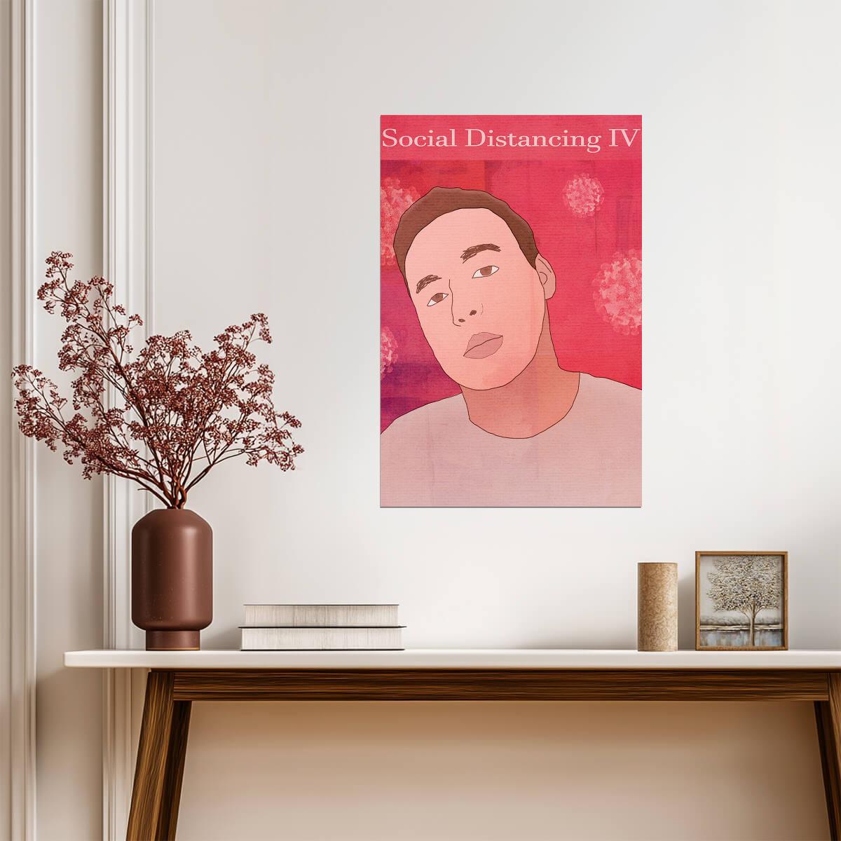 Zeuz Social Distancing 4 | Album Cover Poster | Hip Hop Wall Art