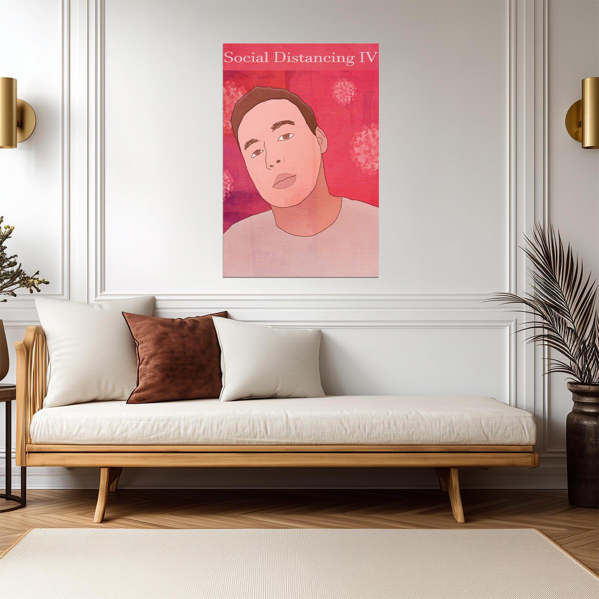 Zeuz Social Distancing 4 | Album Cover Poster | Hip Hop Wall Art