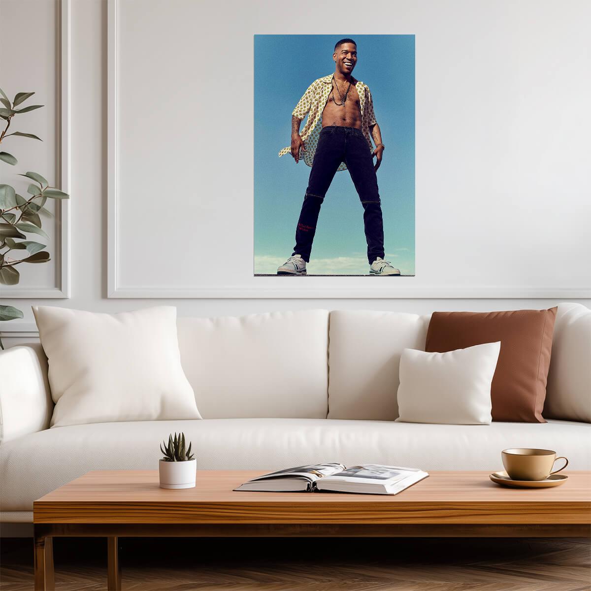 Kid Cudi | Rapper Photo Poster | Hip Hop Music Print