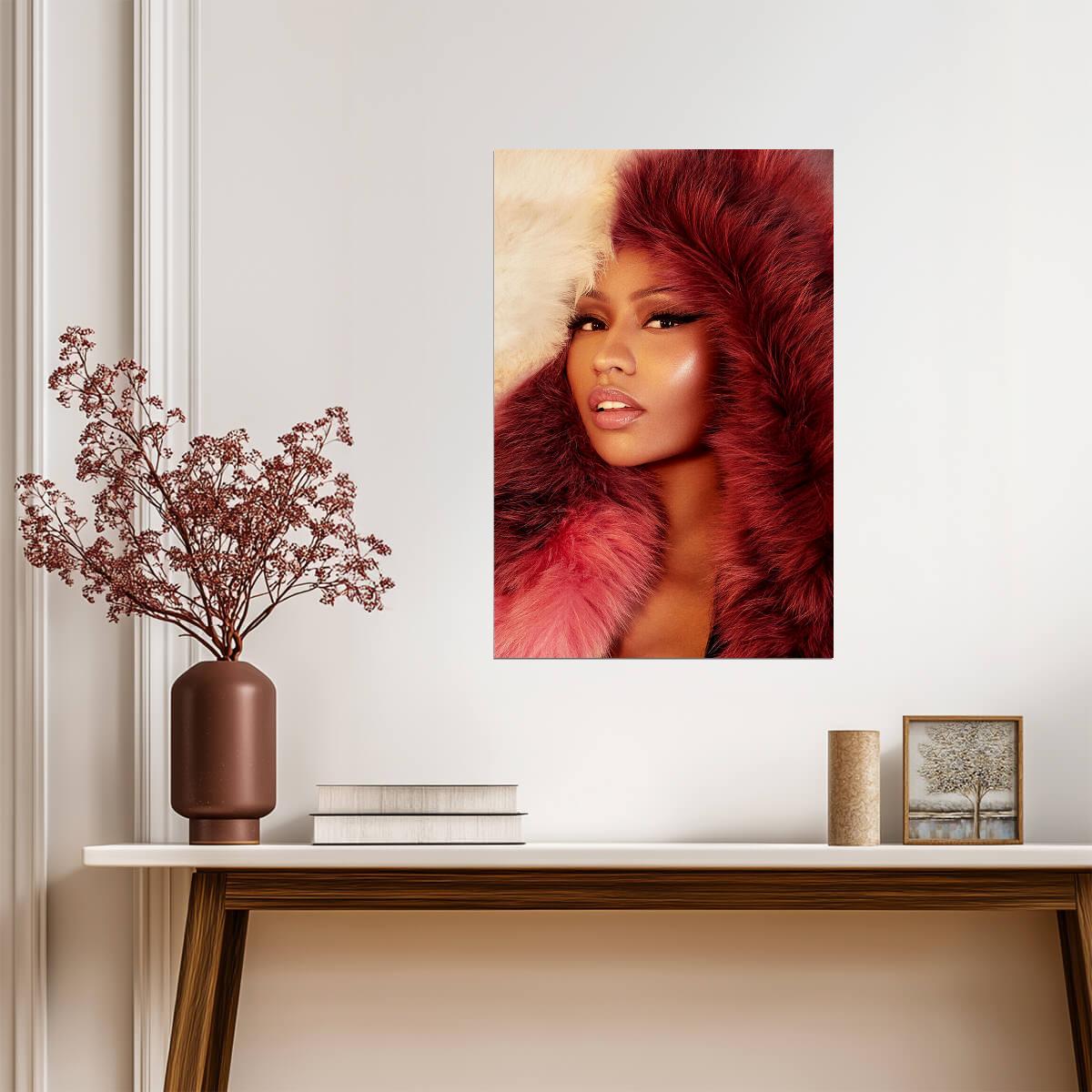 Nicki Minaj | Rapper Music Portrait | Hip Hop Celebrity Poster