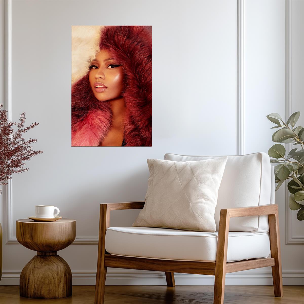 Nicki Minaj | Rapper Music Portrait | Hip Hop Celebrity Poster