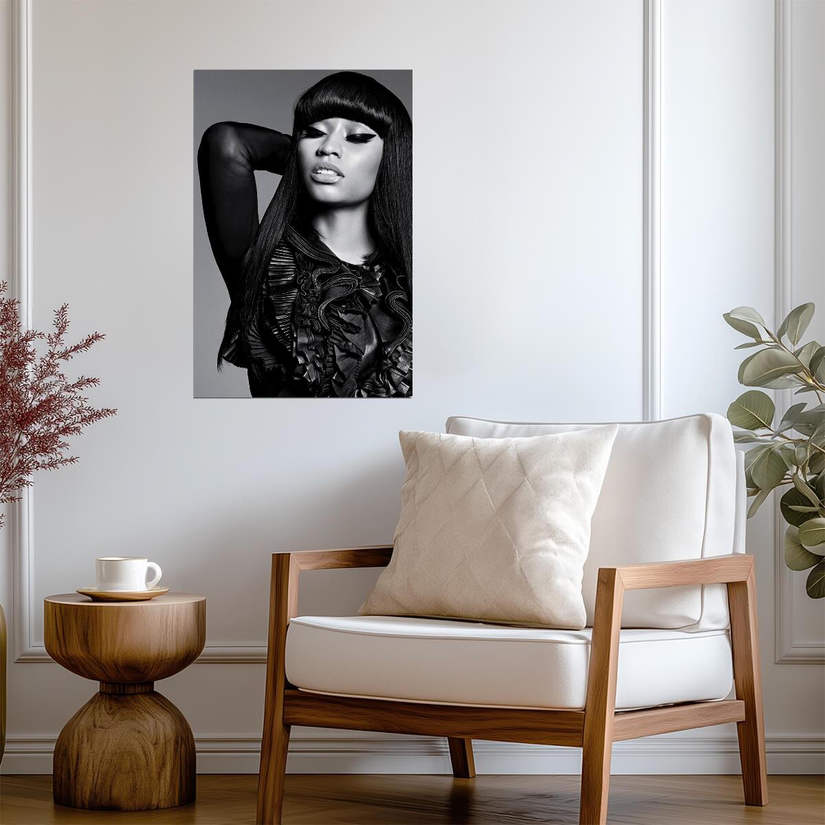 Nicki Minaj | Rapper Portrait | Music Celebrity Poster