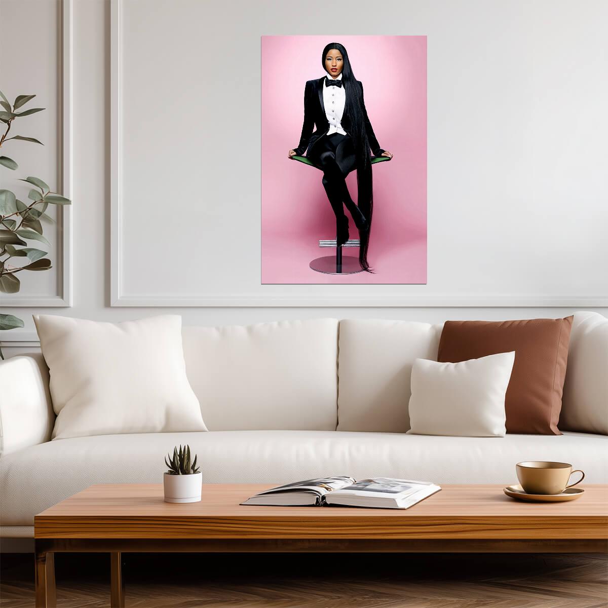 Nicki Minaj Chun-Li | Rapper Poster | Hip Hop Wall Art