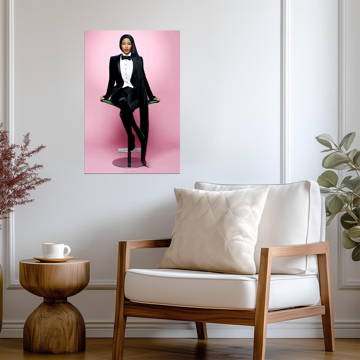 Nicki Minaj Chun-Li | Rapper Poster | Hip Hop Wall Art