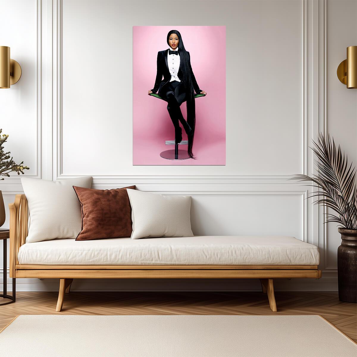 Nicki Minaj Chun-Li | Rapper Poster | Hip Hop Wall Art