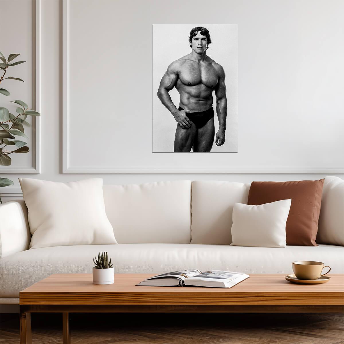 Arnold Schwarzenegger Classic Physique | Bodybuilding Legend | Gym Motivation Poster - Sports Poster