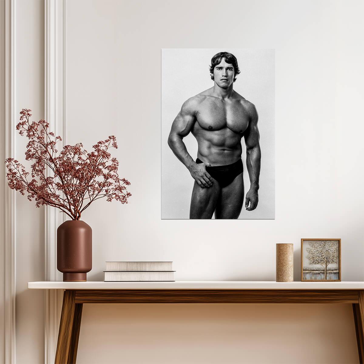 Arnold Schwarzenegger Classic Physique | Bodybuilding Legend | Gym Motivation Poster - Sports Poster