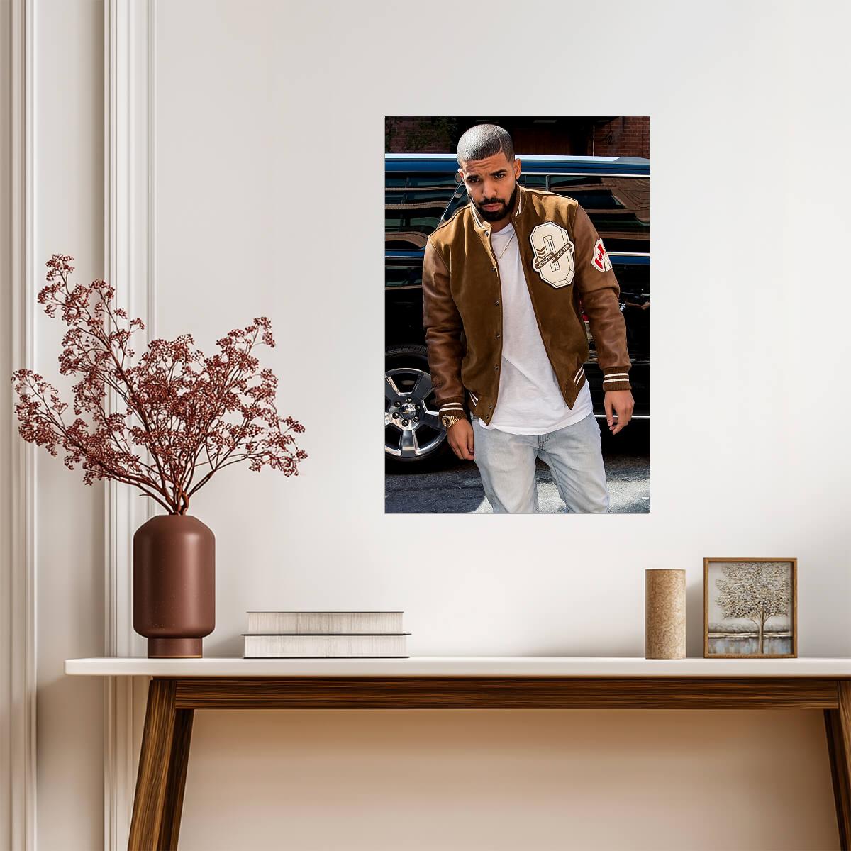 Drake | Rapper Portrait | Celebrity Music Poster