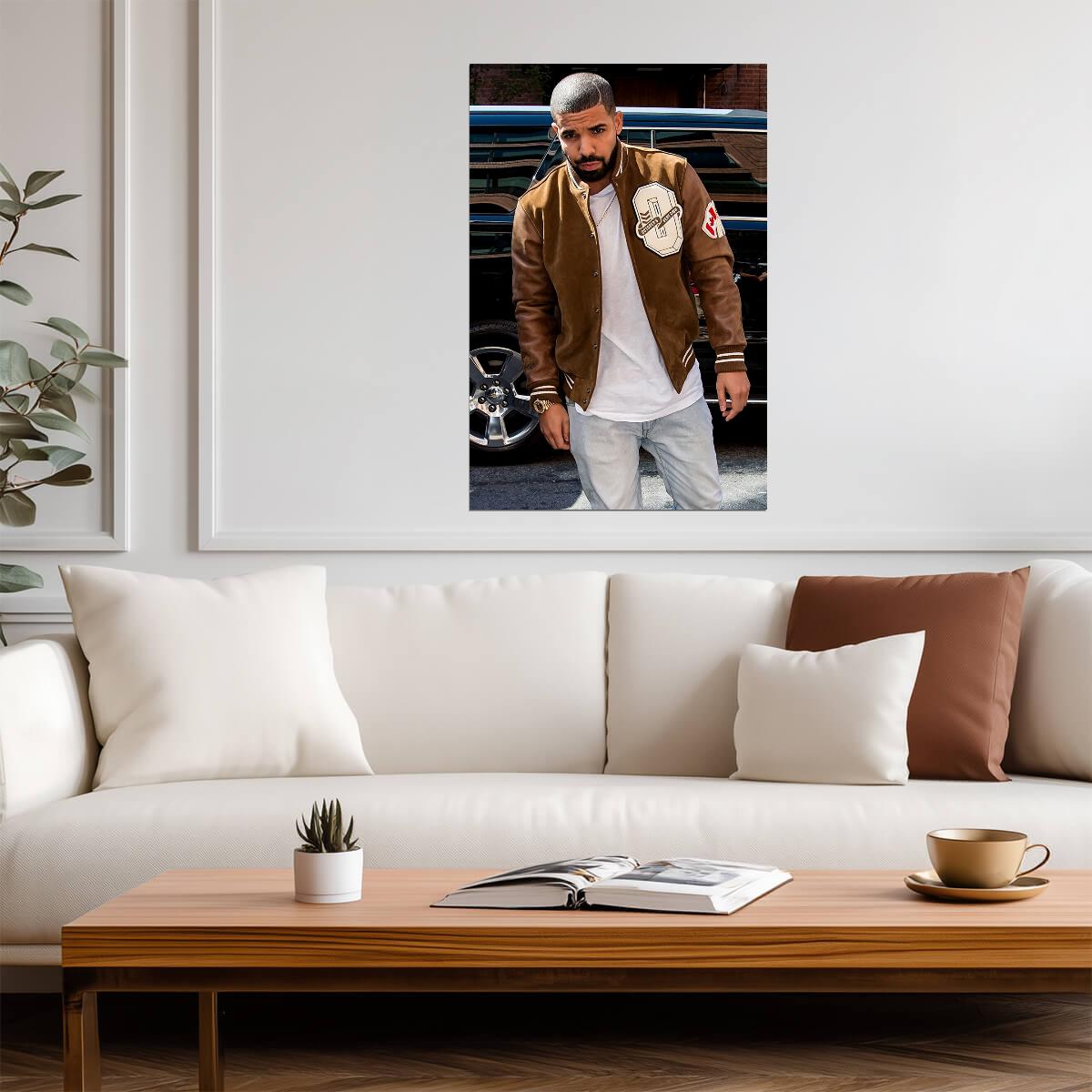 Drake | Rapper Portrait | Celebrity Music Poster
