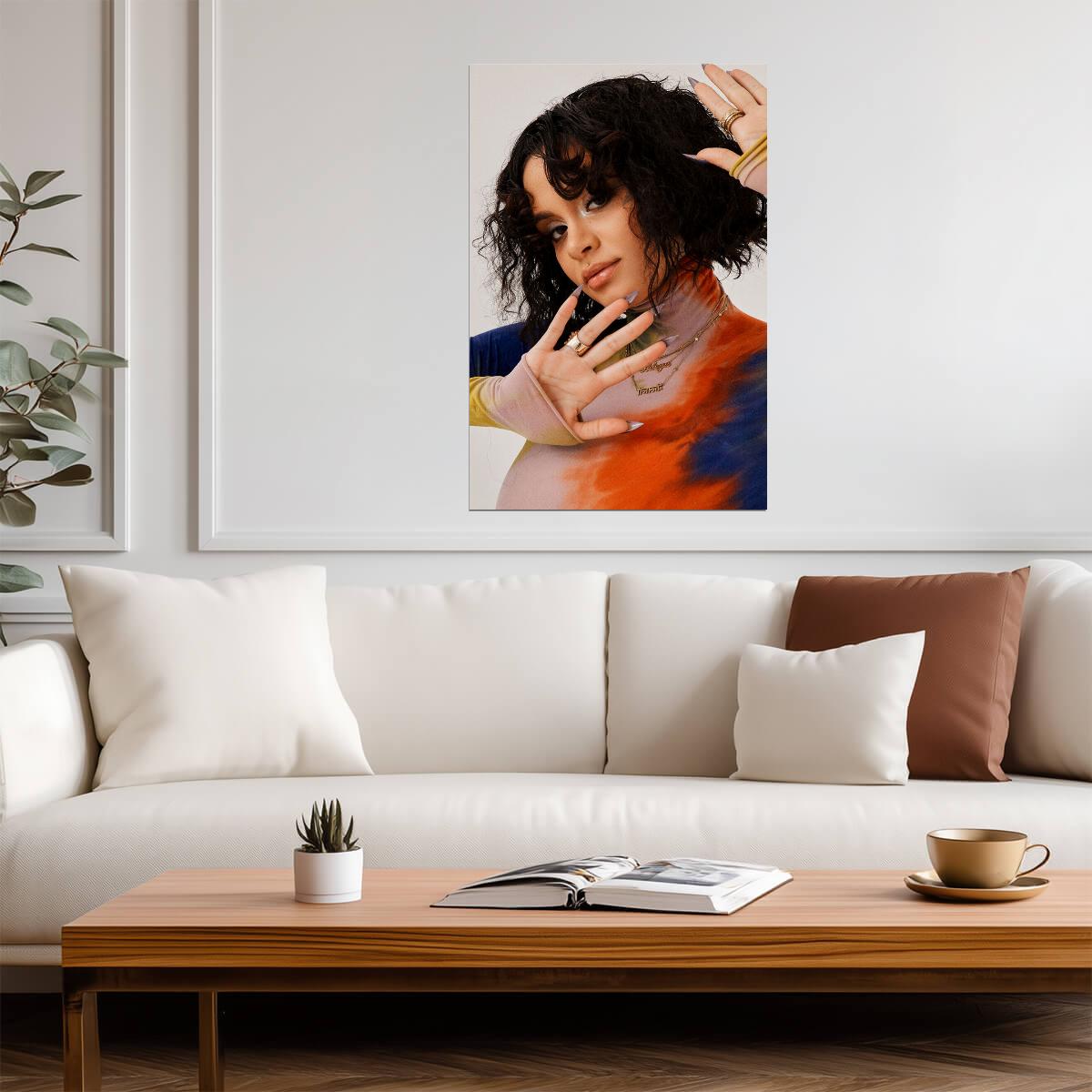 Kehlani SweetSexySavage Era | Colorful Portrait Poster | R&B Music Art