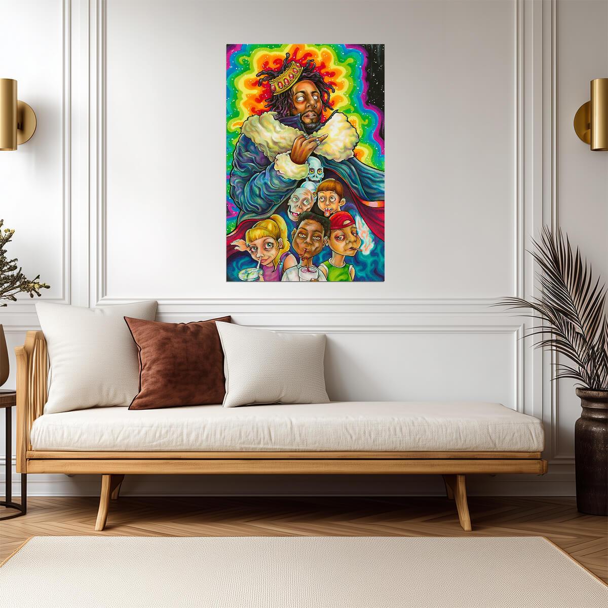 J. Cole KOD | Album Cover Poster | Hip Hop Wall Art
