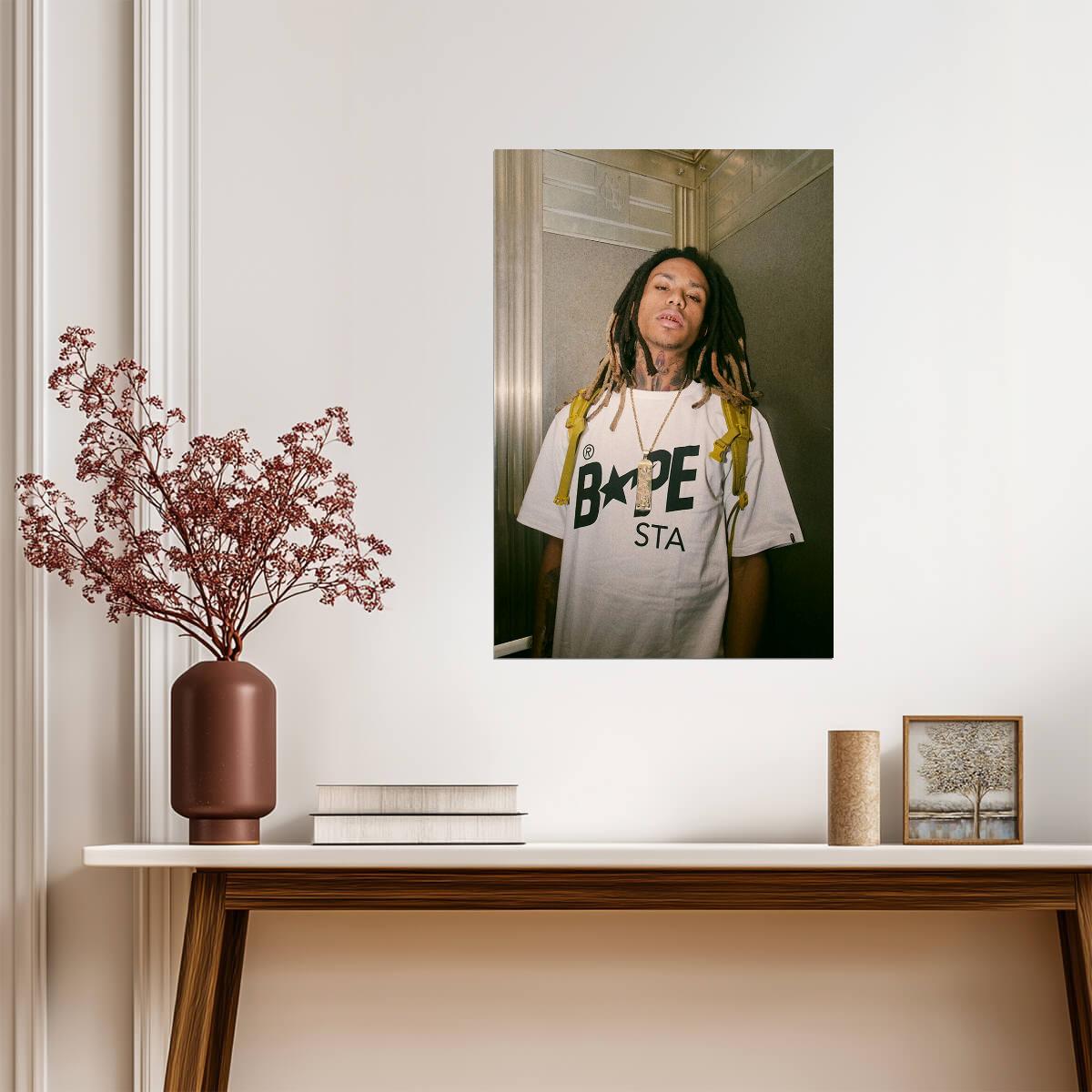 Lil Gnar & Germ | Rapper Poster | Hip Hop Wall Art