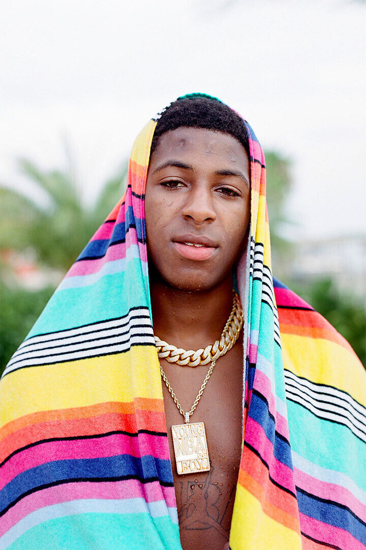 YoungBoy Never Broke Again | Rapper Portrait | Hip Hop Music Poster