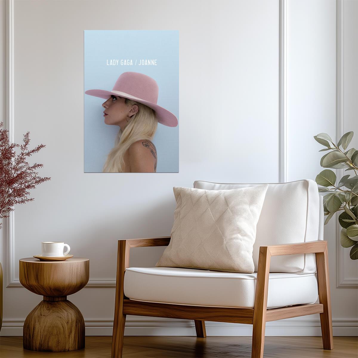 Lady Gaga Joanne | Album Cover Poster | Pop Music Wall Art