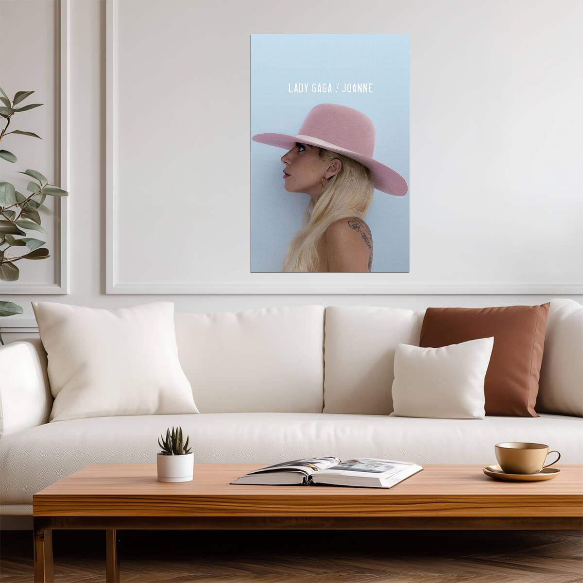 Lady Gaga Joanne | Album Cover Poster | Pop Music Wall Art