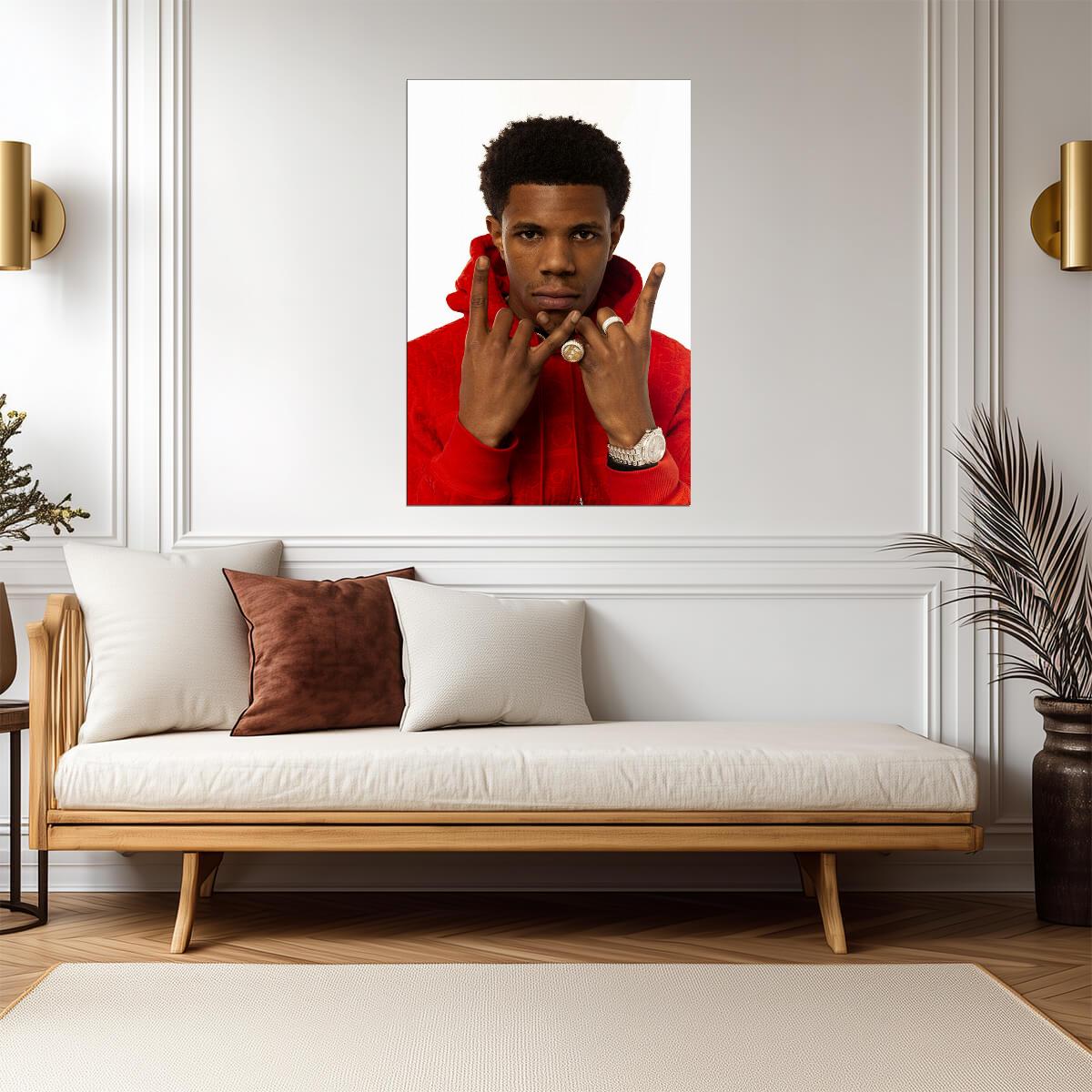 A Boogie wit da Hoodie | Rapper Portrait | Hip Hop Music Poster