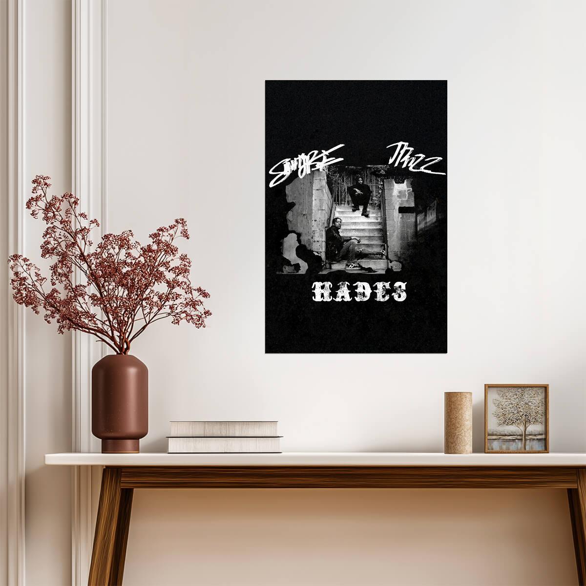 Trizz & Sahtyre Hades | Album Cover Poster | Hip Hop Wall Art
