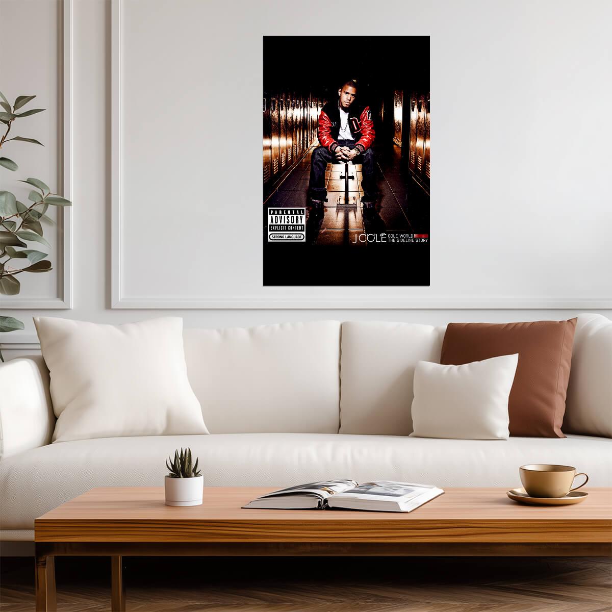 J. Cole Cole World: The Sideline Story | Album Cover Poster | Hip Hop Wall Art