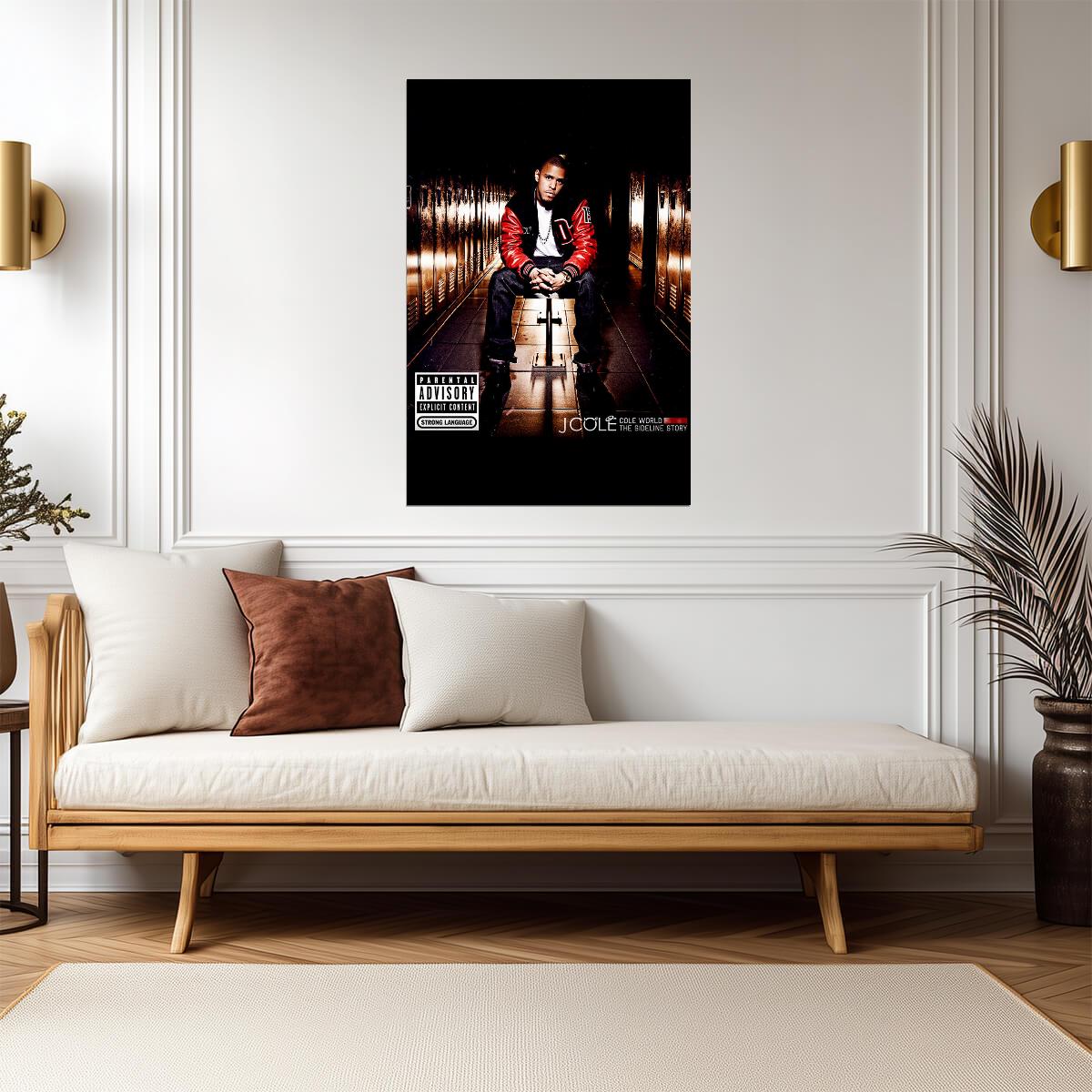 J. Cole Cole World: The Sideline Story | Album Cover Poster | Hip Hop Wall Art