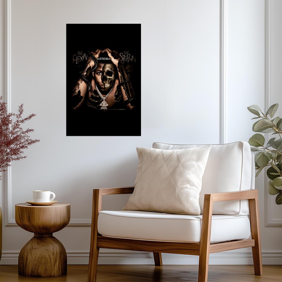 YoungBoy Never Broke Again Still Flexin, Still Steppin | Album Cover Poster | Hip Hop Wall Art