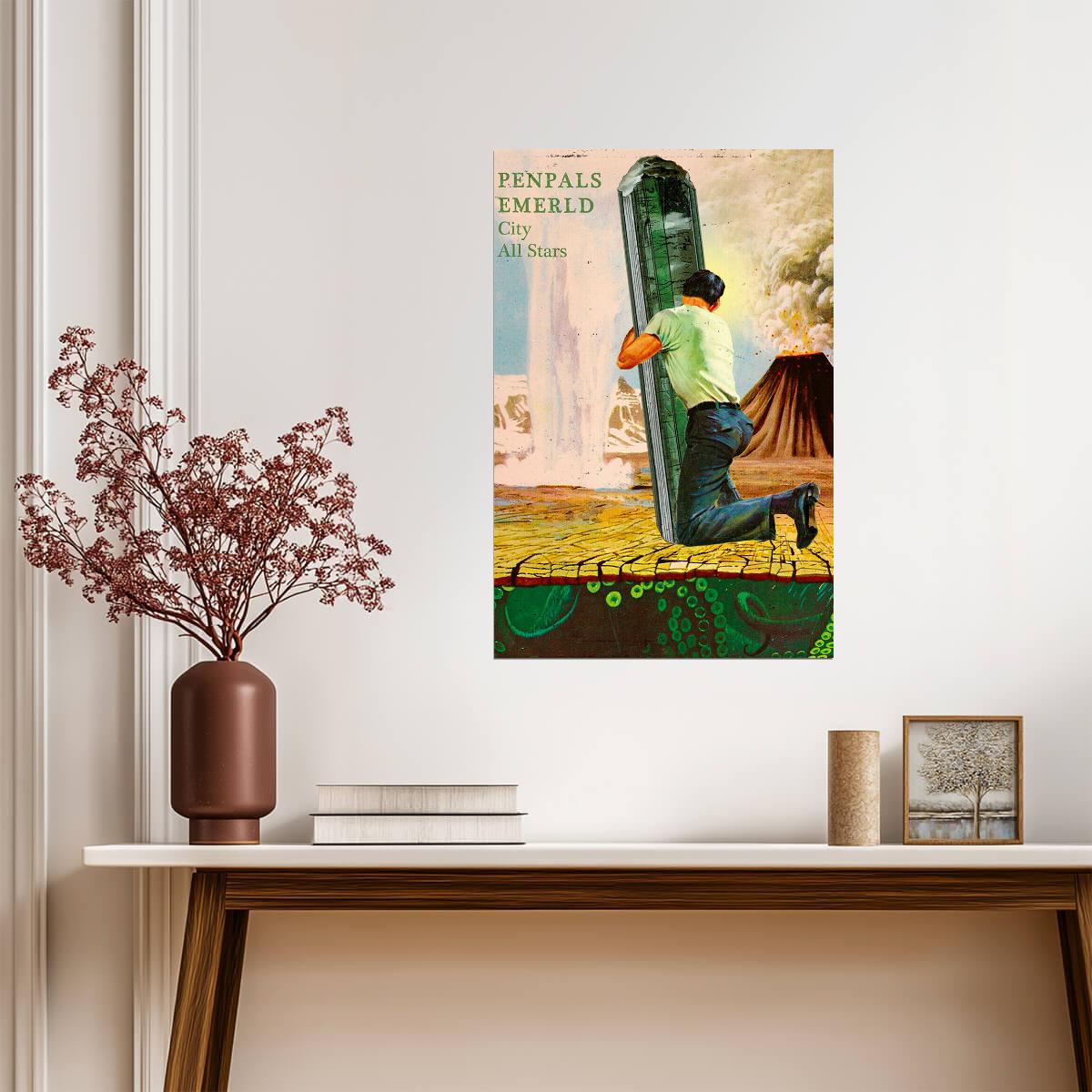 Emerldcity Penpals | Album Cover Poster | Hip Hop Wall Art
