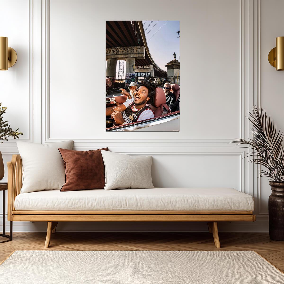 Mozzy Beyond Bulletproof | Album Cover Poster | Hip Hop Wall Art