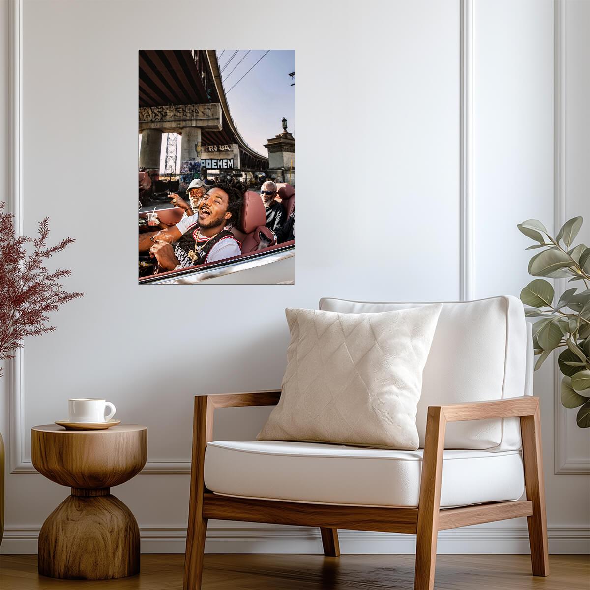 Mozzy Beyond Bulletproof | Album Cover Poster | Hip Hop Wall Art