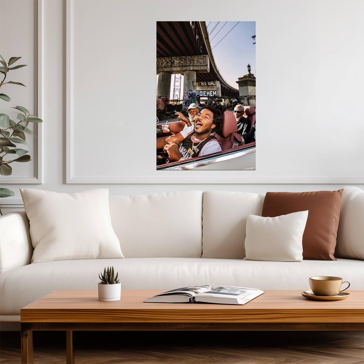 Mozzy Beyond Bulletproof | Album Cover Poster | Hip Hop Wall Art