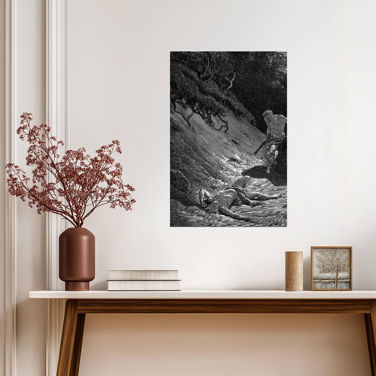 Ka Descendants of Cain | Hip Hop Album Cover Poster | Gustave Doré Art Print