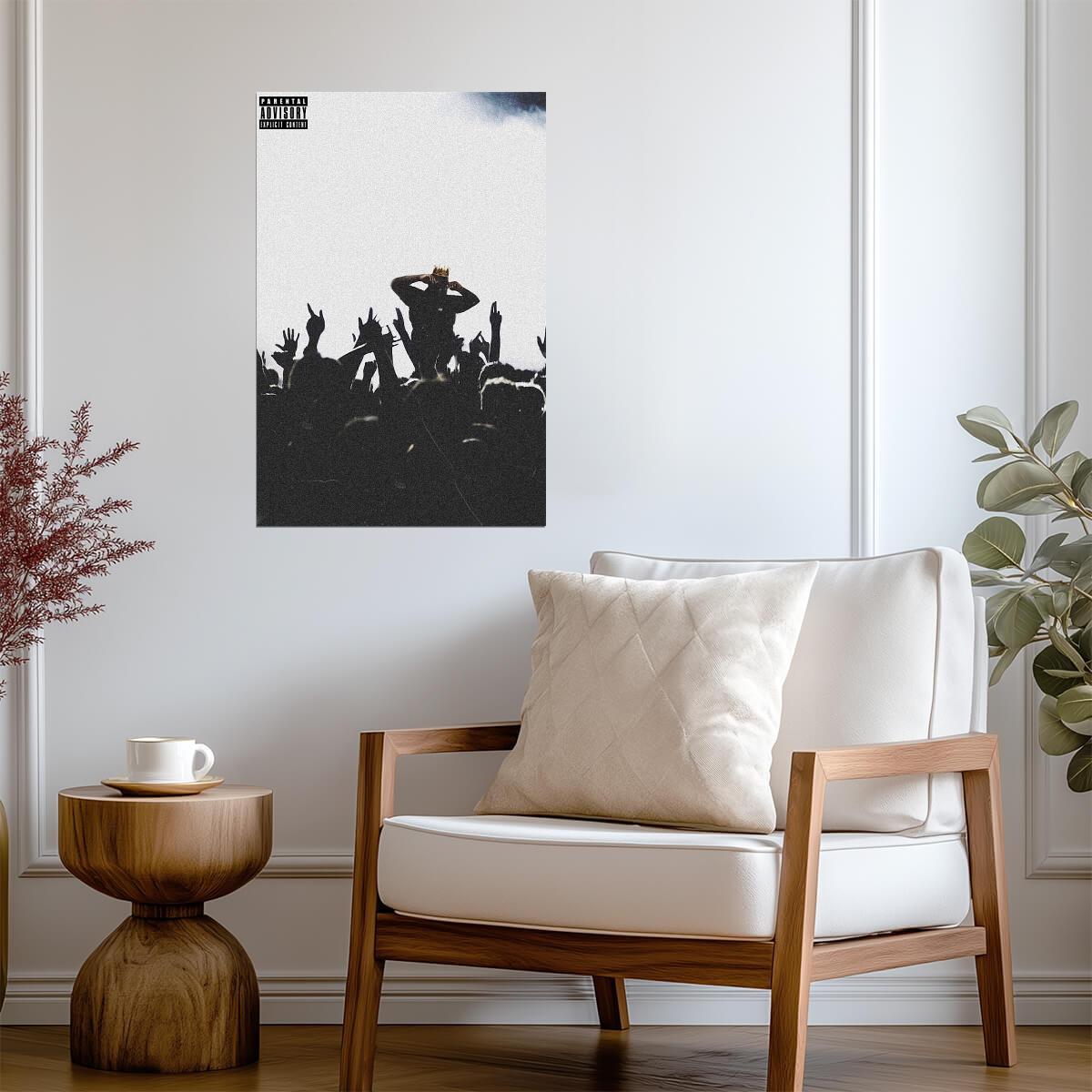 Young Chop Chop Is King | Album Cover Poster | Hip Hop Wall Art