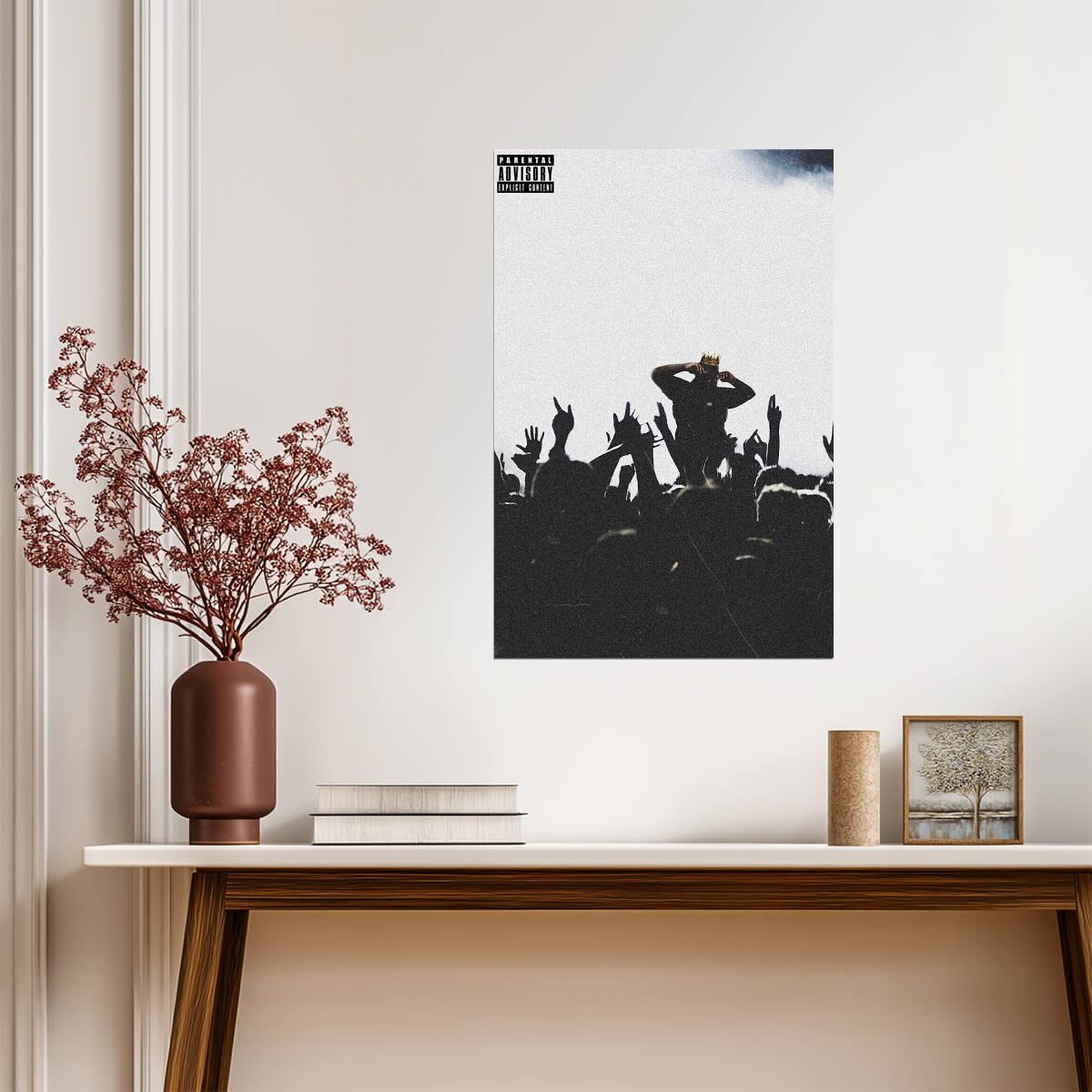 Young Chop Chop Is King | Album Cover Poster | Hip Hop Wall Art