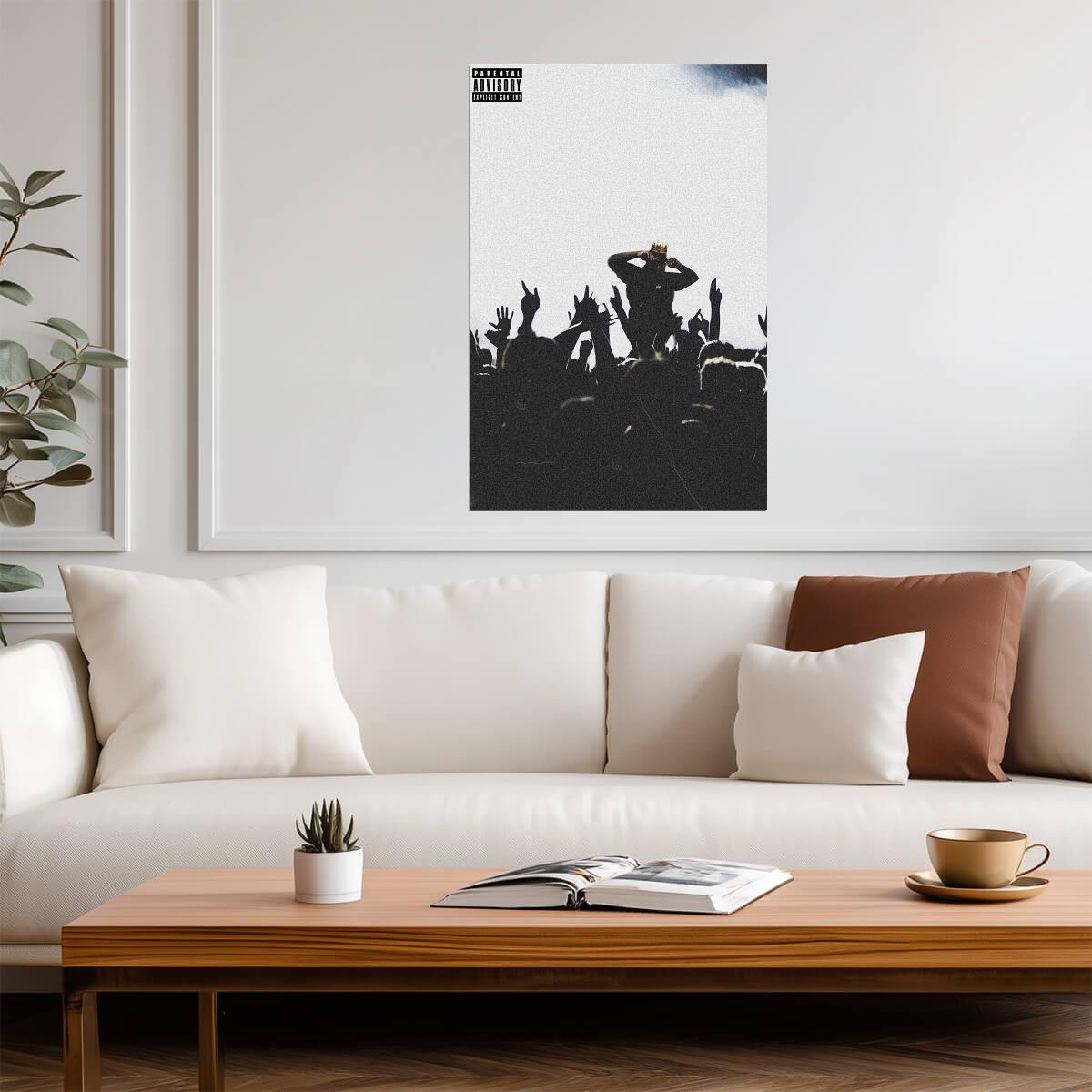 Young Chop Chop Is King | Album Cover Poster | Hip Hop Wall Art