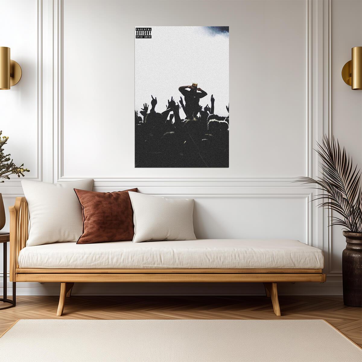 Young Chop Chop Is King | Album Cover Poster | Hip Hop Wall Art