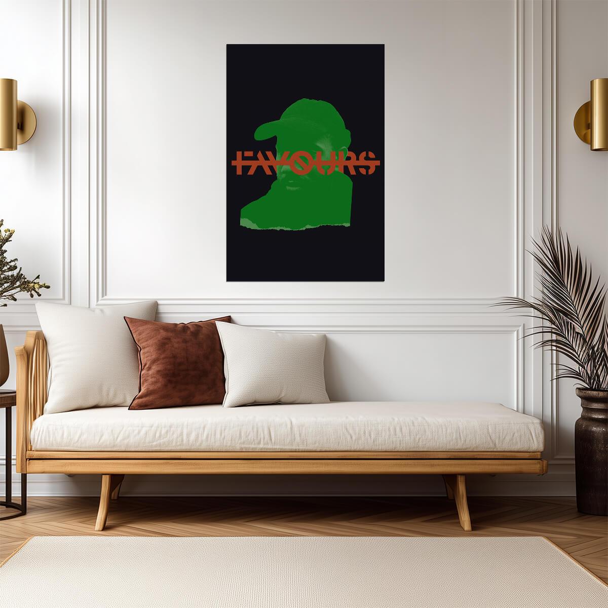 Footsie No Favours | Album Cover Poster | Grime Wall Art