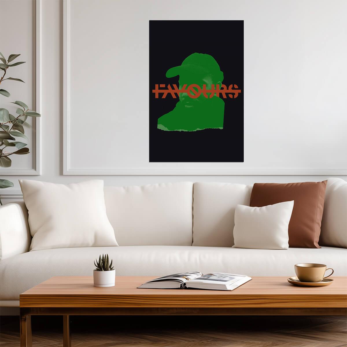 Footsie No Favours | Album Cover Poster | Grime Wall Art