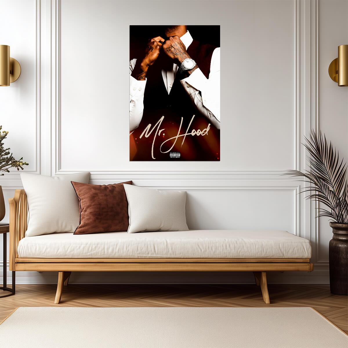 Ace Hood Mr. Hood | Album Cover Poster | Hip Hop Wall Art