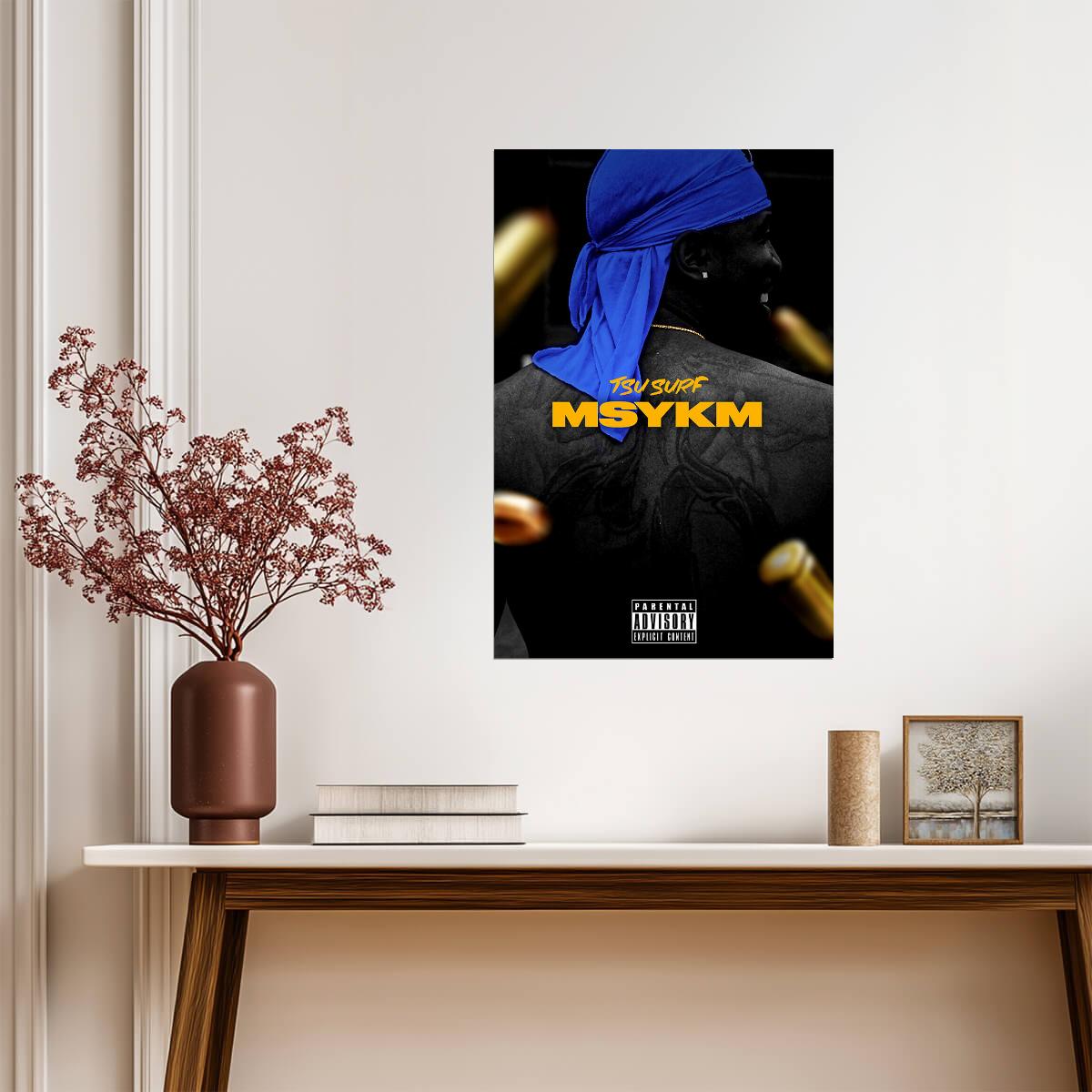 Tsu Surf MSYKM | Album Cover Poster | Hip Hop Wall Art