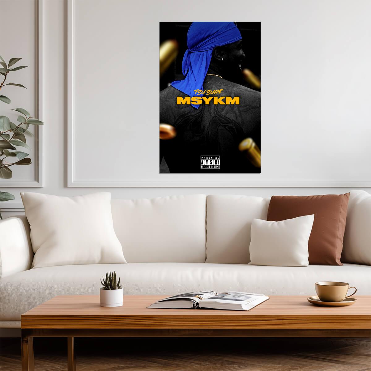 Tsu Surf MSYKM | Album Cover Poster | Hip Hop Wall Art