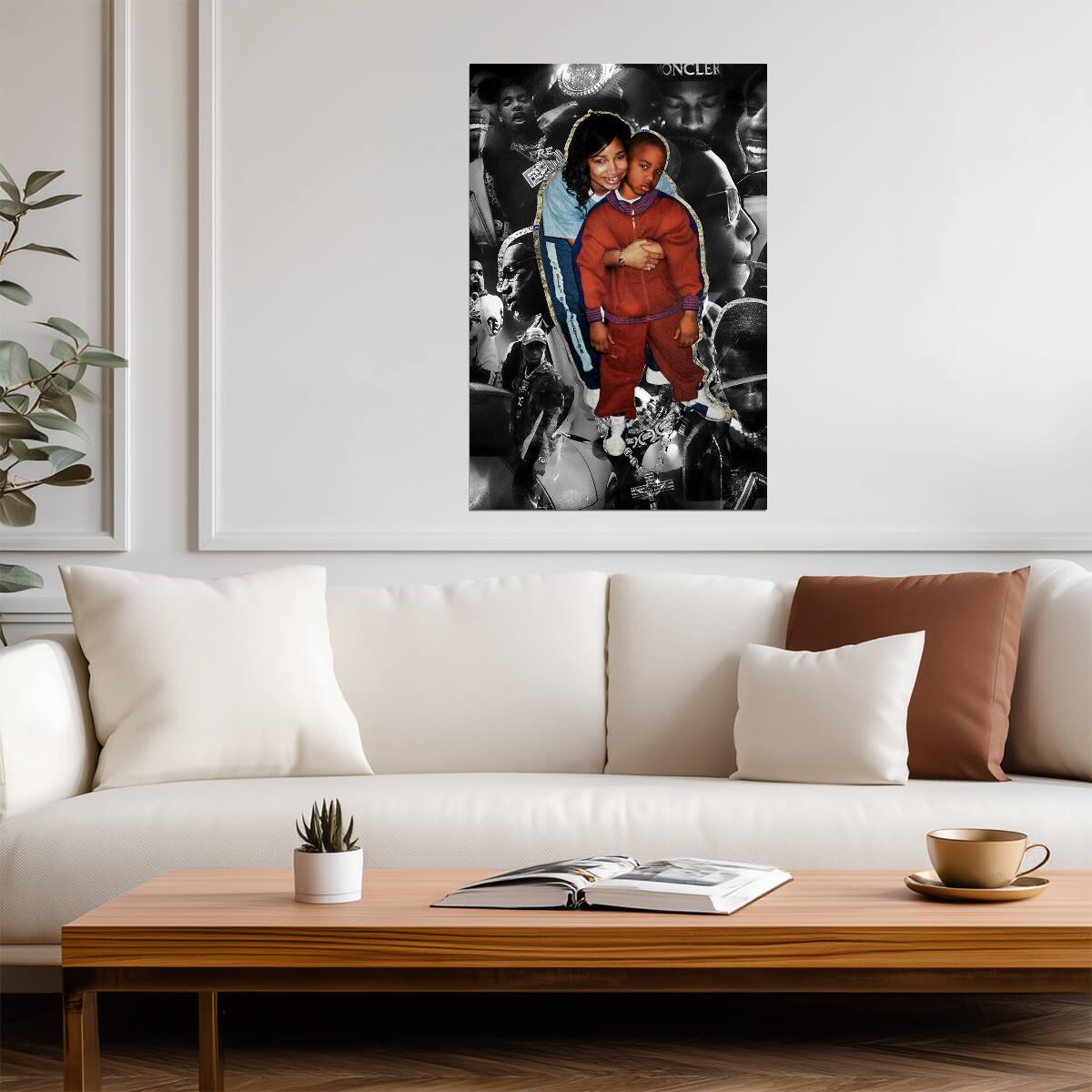 Key Glock Son Of A Gun | Album Cover Poster | Hip Hop Wall Art
