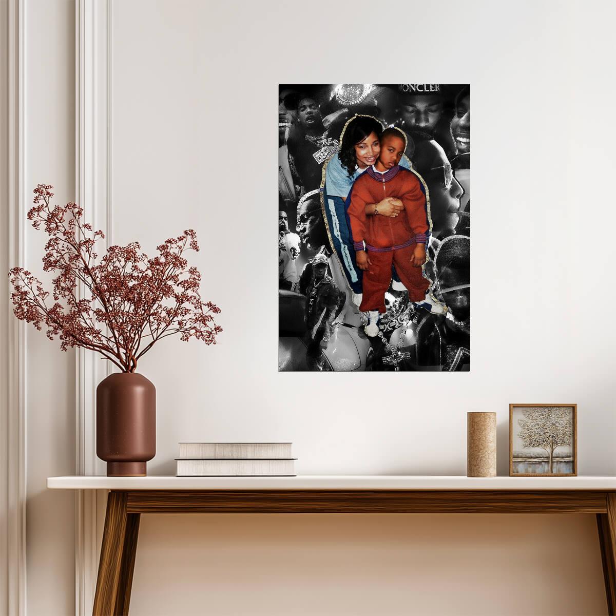 Key Glock Son Of A Gun | Album Cover Poster | Hip Hop Wall Art
