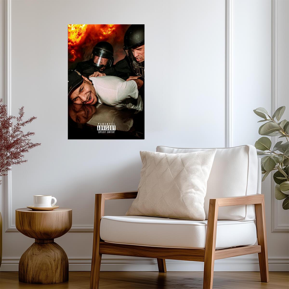 Slayter World Got Me F'd Up, Vol. 1 | Album Cover Poster | Hip Hop Wall Art
