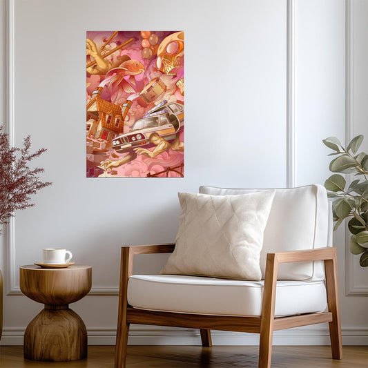 Dabbla & Sumgii Nobody | Album Cover Poster | UK Hip Hop Wall Art